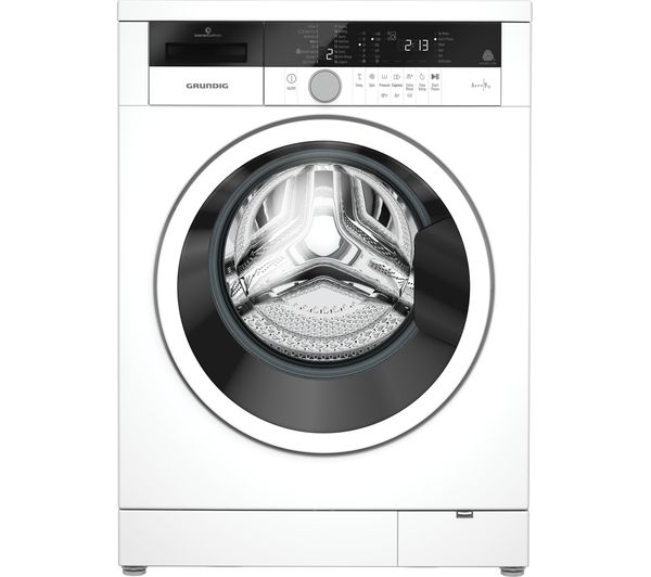 GRUNDIG GWN39430W 9 kg 1400 Spin Washing Machine - White, White