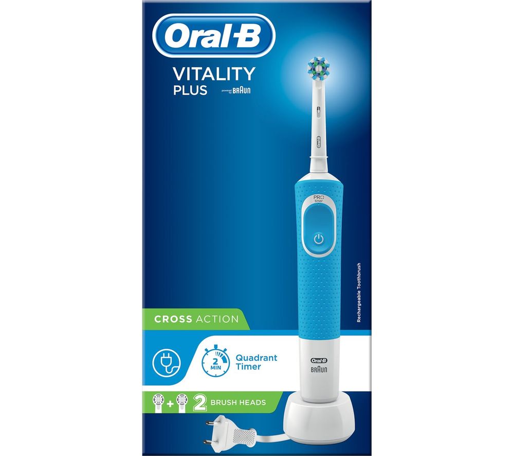 ORAL B Vitality Plus Cross Action Electric Toothbrush