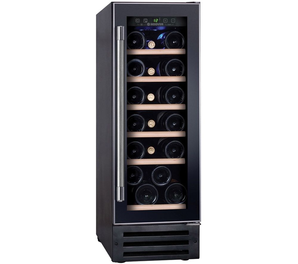 HOOVER H-WINE 500 HWCB 30 Wine Cooler - Black, Black
