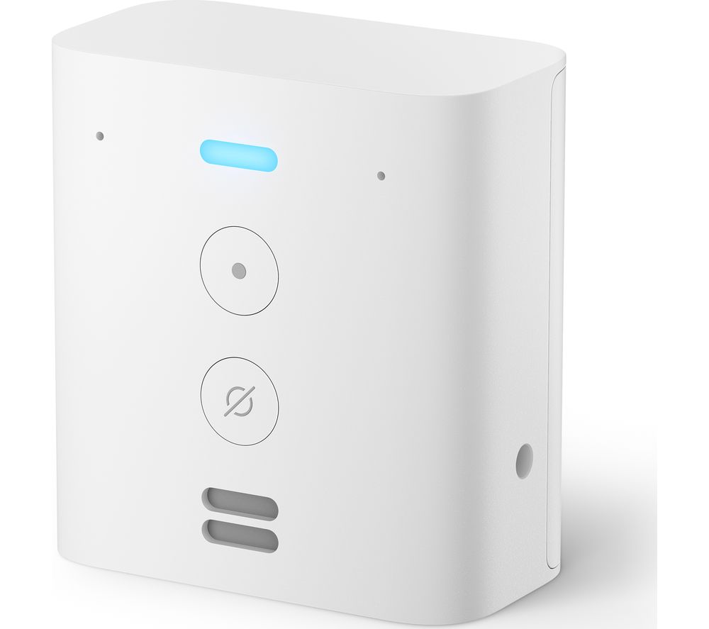 AMAZON Echo Flex Plug-in Smart Speaker with Alexa - White, White