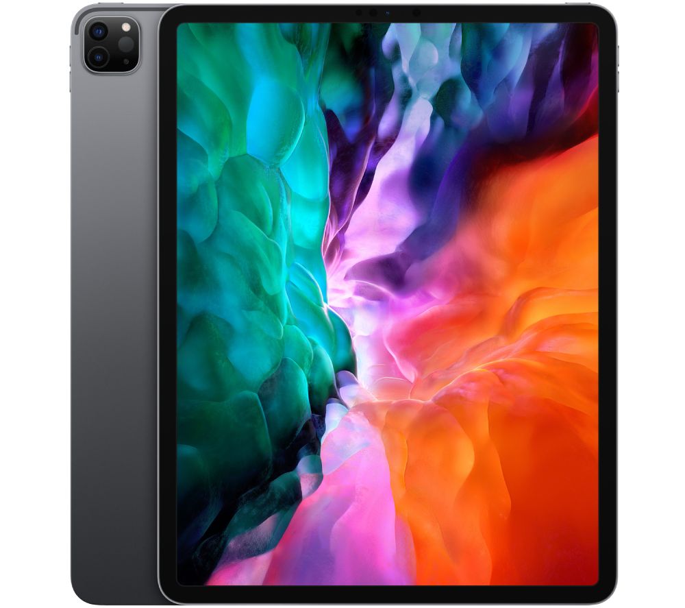 APPLE 12.9 iPad Pro (2020) - 128 GB, Space Grey, Grey