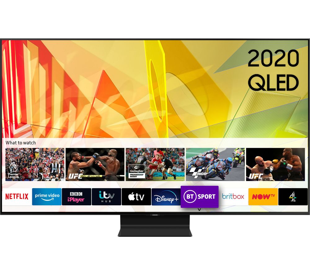 75 Samsung Qe75q90tatxxu Smart 4k Ultra Hd Hdr Qled Tv With Bixby Alexa Google Assistant Currys Price Tracker Pricechase Co Uk