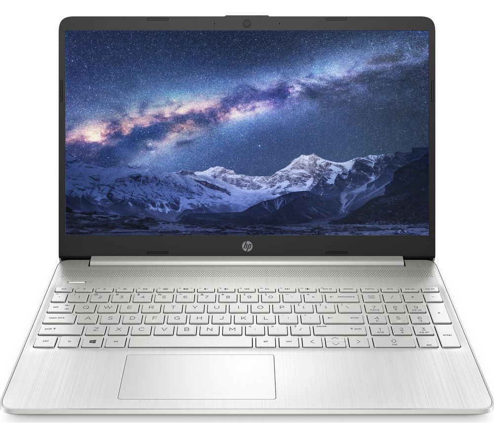 HP 15s-eq1510sa 15.6" Laptop - AMD Ryzen 5, 256 GB SSD, Silver, Silver