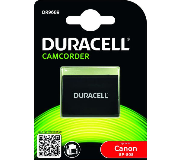 DURACELL DR9689 Lithium-ion Rechargeable Camcorder Battery