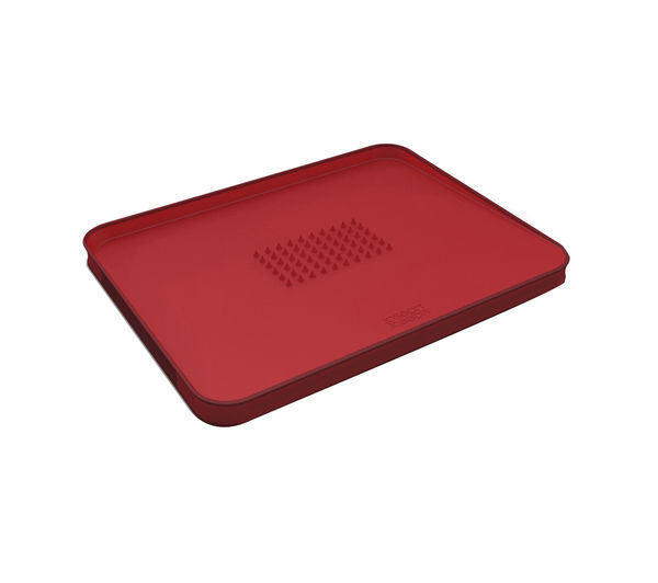JOSEPH JOSEPH 60004 Cut & Carve Plus Chopping Board - Red, Red