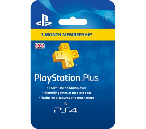 SONY PlayStation Plus 3 Month Subscription