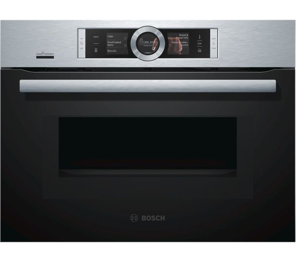 BOSCH CNG6764S6B Built-in Smart Combination Microwave - Stainless Steel, Stainless Steel