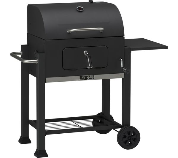 LANDMANN Grill Chef Tennessee Broiler Drum Charcoal BBQ - Black, Charcoal