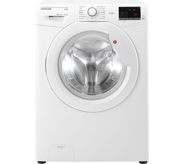 Hoover DHL 14102D3 10 kg 1400 Spin Washing Machine - White, White