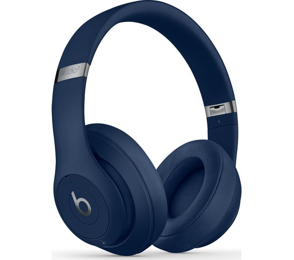 BEATS Studio 3 Wireless Bluetooth Noise-Cancelling Headphones - Blue, Blue