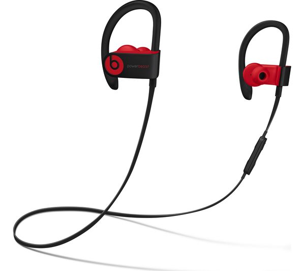 BEATS Decade Collection PowerBEATS3 Wireless Bluetooth Headphones - Red & Black, Red