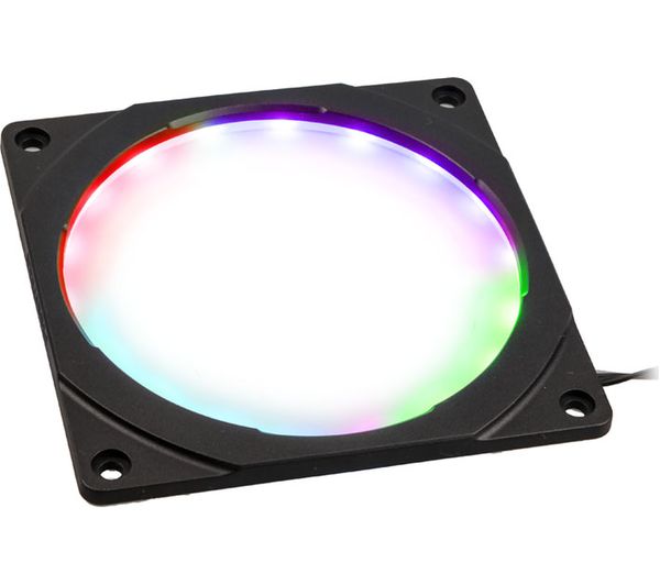 PHANTEKS Halos RGB LED Fan Frame - 120 mm, Black, Black