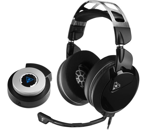 TURTLE BEACH Elite Pro 2 7.1 Gaming Headset with Elite SuperAmp Audio Controller - Black, Black