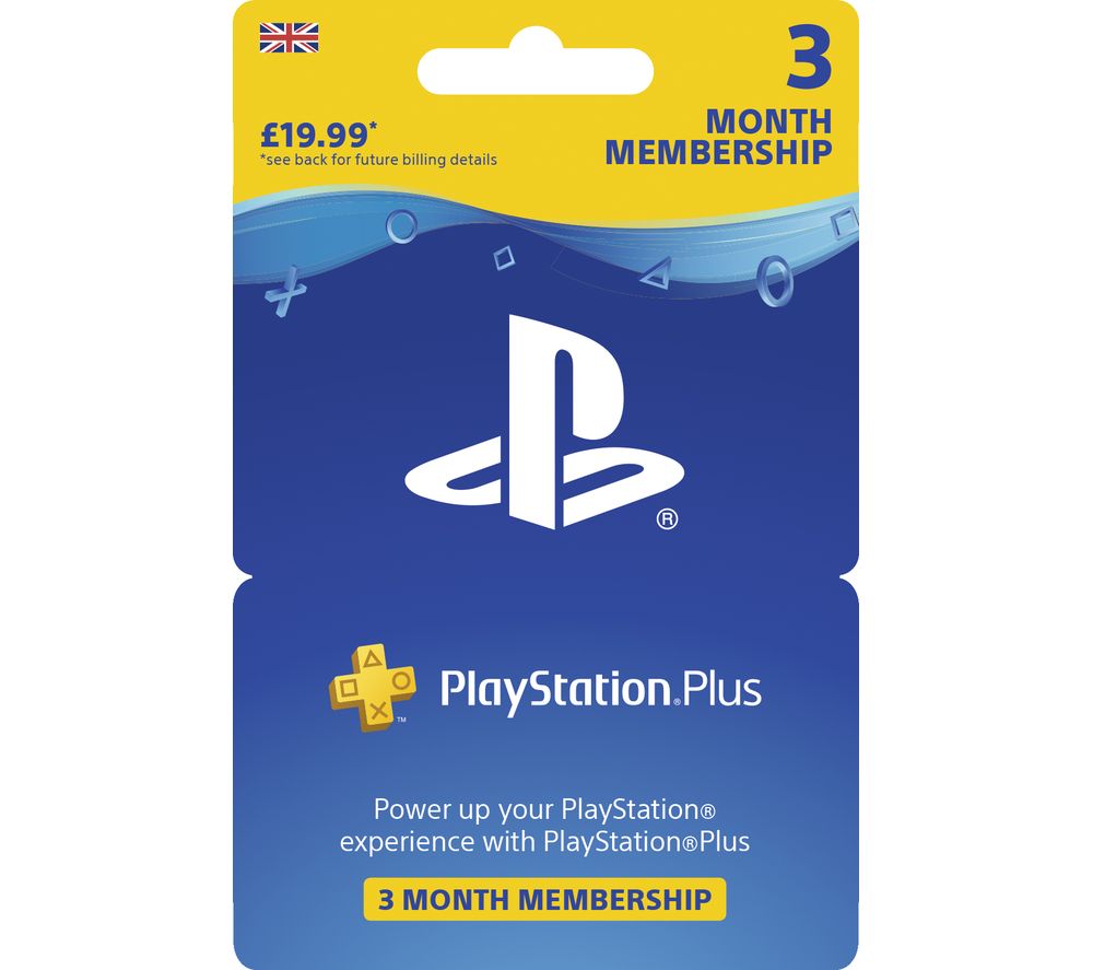 PLAYSTATION PlayStation Plus 3 Month Subscription