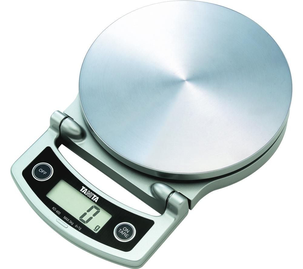 TANITA KD-400 Electronic Kitchen Scale - Silver, Silver