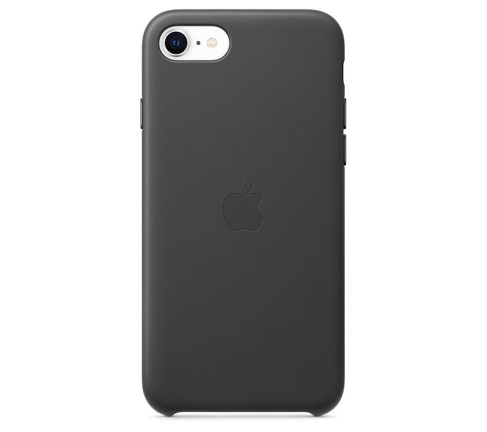 APPLE iPhone SE Leather Case - Black, Black