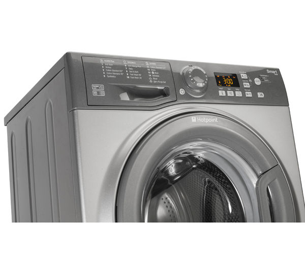 Hotpoint Smart WMFUG942GUK Washing Machine - Graphite, Graphite