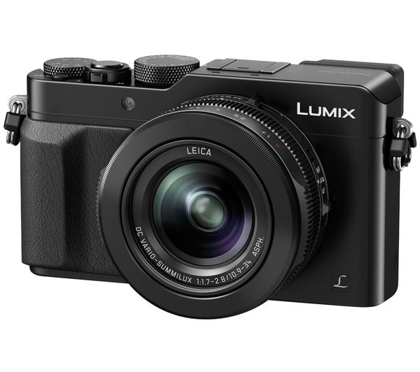 PANASONIC Lumix DMC-LX100EBK High Performance Compact Camera - Black, Black