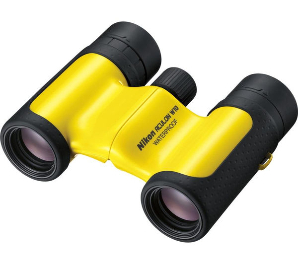 NIKON Aculon W10 8 x 21 mm Binoculars - Yellow, Yellow