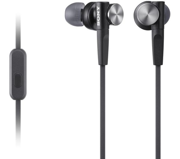SONY MDR-XB50APB Headphones - Black, Black