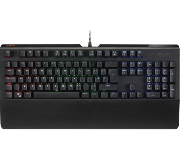 AFX MK0217 Mechanical Gaming Keyboard, Red