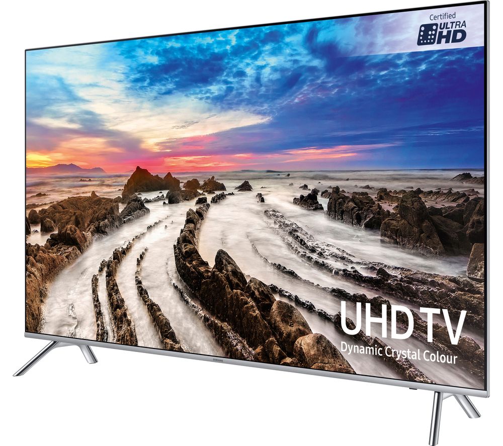 75"  SAMSUNG UE75MU7000T Smart 4K Ultra HD HDR LED TV, Silver