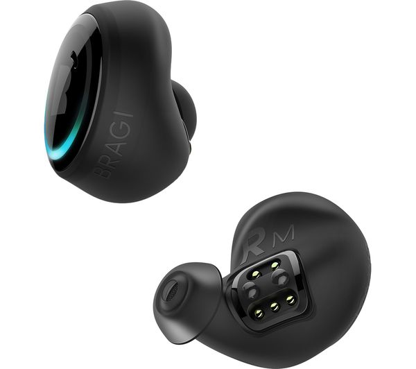 BRAGI Dash Pro Wireless Bluetooth Headphones - Black, Black