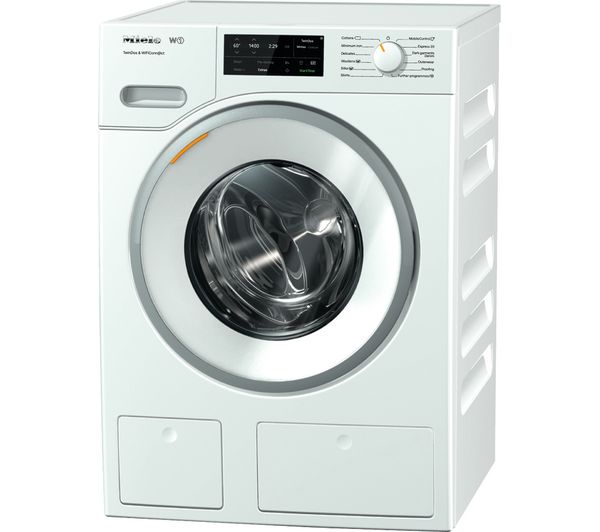 MIELE TwinDos WWE660 Smart 8 kg 1400 Spin Washing Machine - White, White