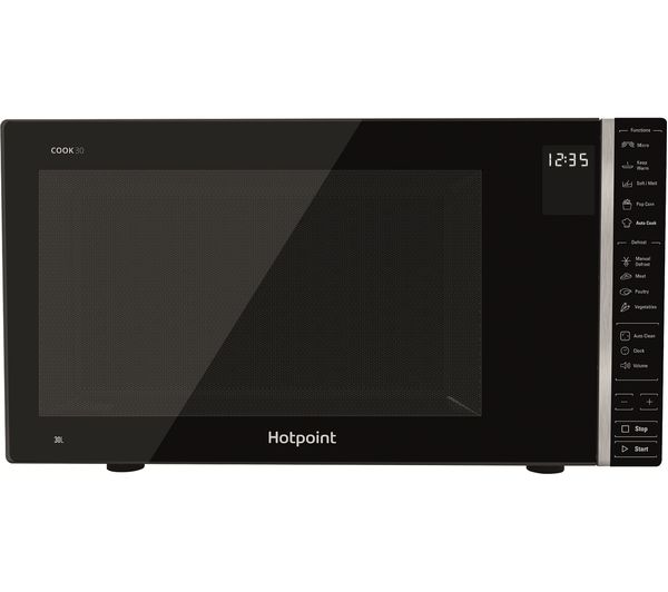 HOTPOINT MWH 301 B Solo Microwave - Black, Black