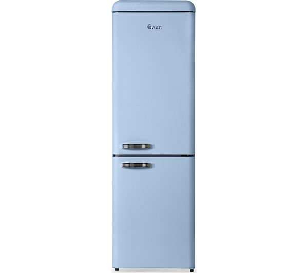 SWAN SR11020BN 70/30 Fridge Freezer - Blue, Blue