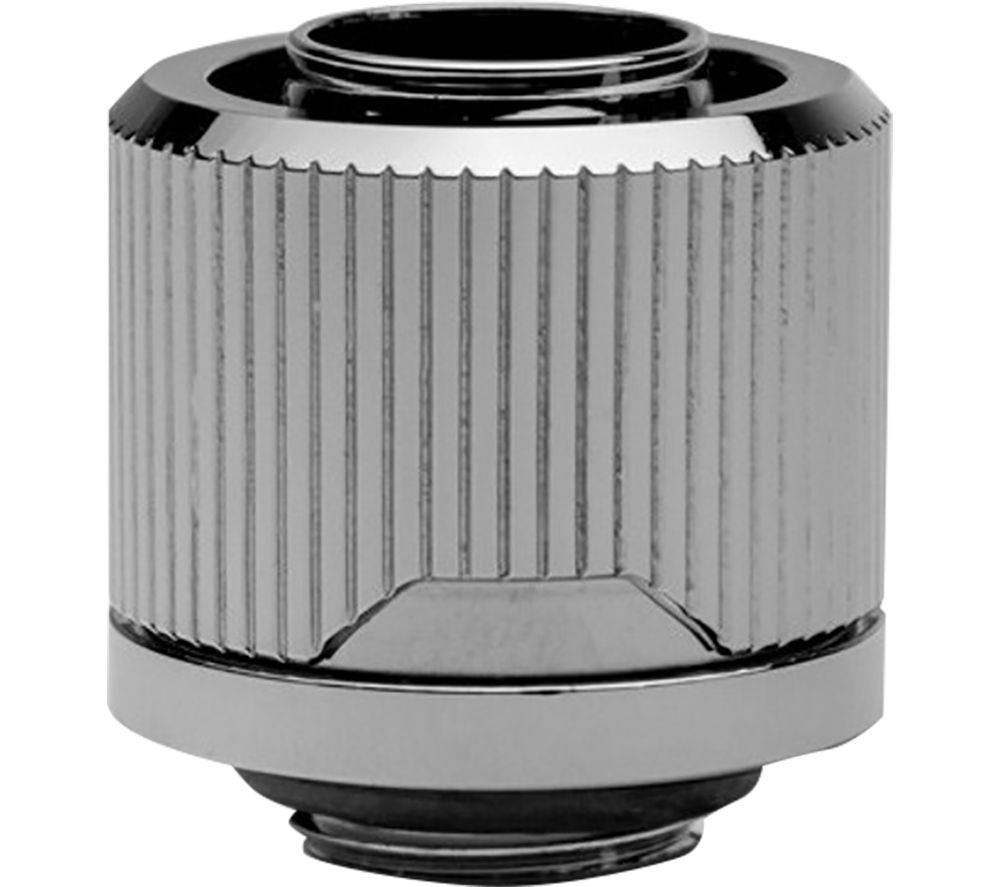 EK COOLING EK-Torque STC 10/16 mm Compression Fitting - G1/4", Black Nickel, Silver/Grey