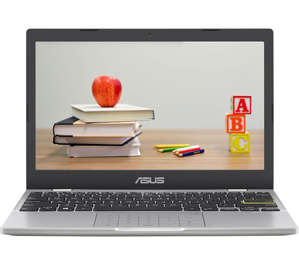 ASUS E210MA 11.6" Laptop - Intel®Celeron, 64 GB eMMC, White, White