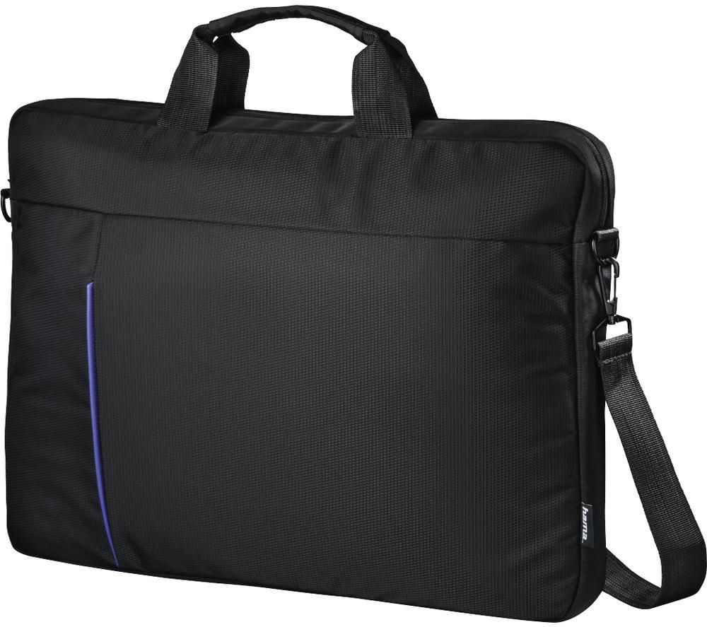 HAMA Essential Line Cape Town 101907 15.6" Laptop Case - Black, Black,Blue