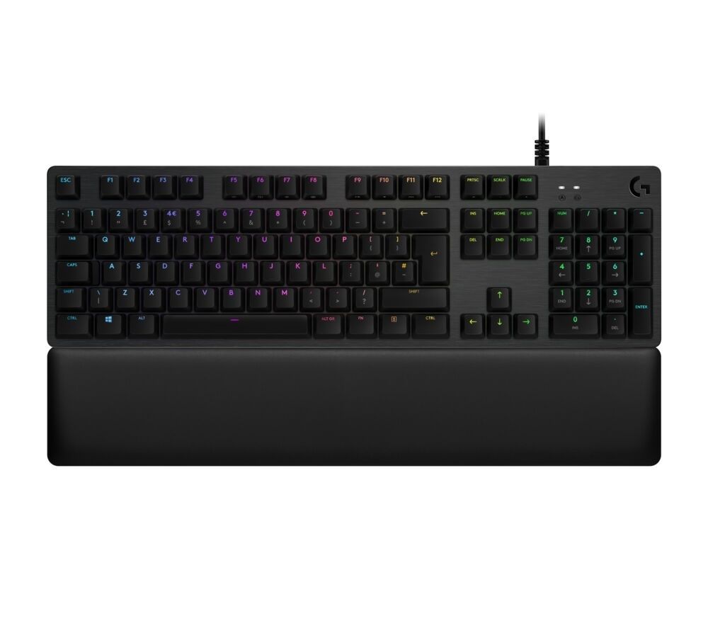 LOGITECH G513 Mechanical Gaming Keyboard - Brown Switches, Brown