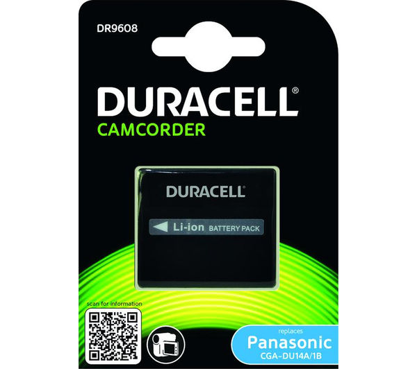 DURACELL DR9608 Lithium-ion Camcorder Battery