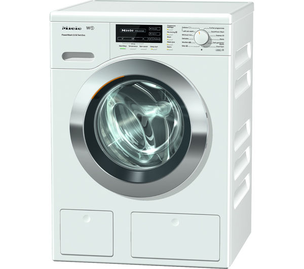 MIELE WKH121 Washing Machine - White, White