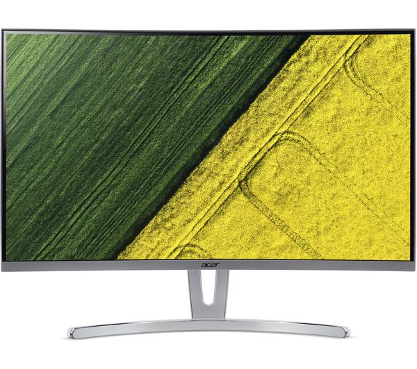 ACER ED273wmidx Full HD 27" Curved LED Monitor - White, White