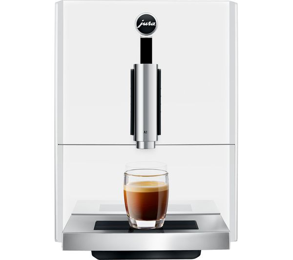JURA A1 Bean to Cup Coffee Machine - White, White