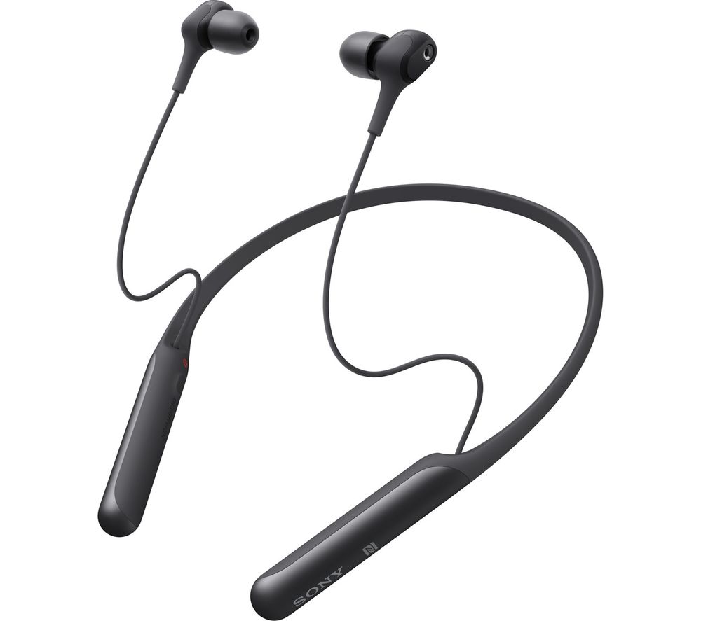 SONY WI-C600N Wireless Bluetooth Noise-Cancelling Earphones - Black, Black