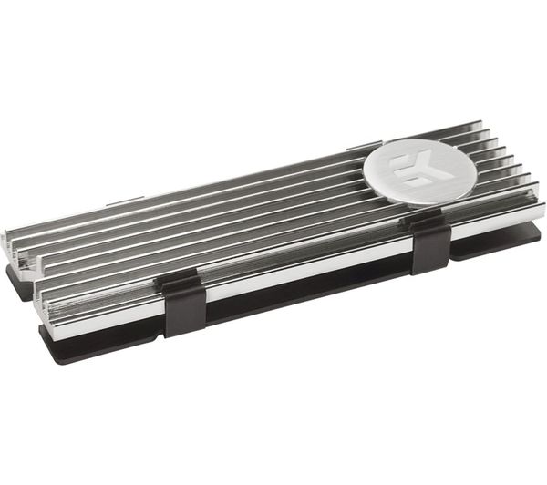 EK COOLING EK-M.2 NVMe Heatsink - Nickel, Silver/Grey