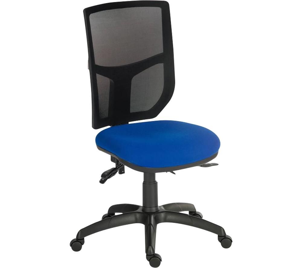 TEKNIK Ergo Comfort Mesh Tilting Operator Chair - Blue, Blue
