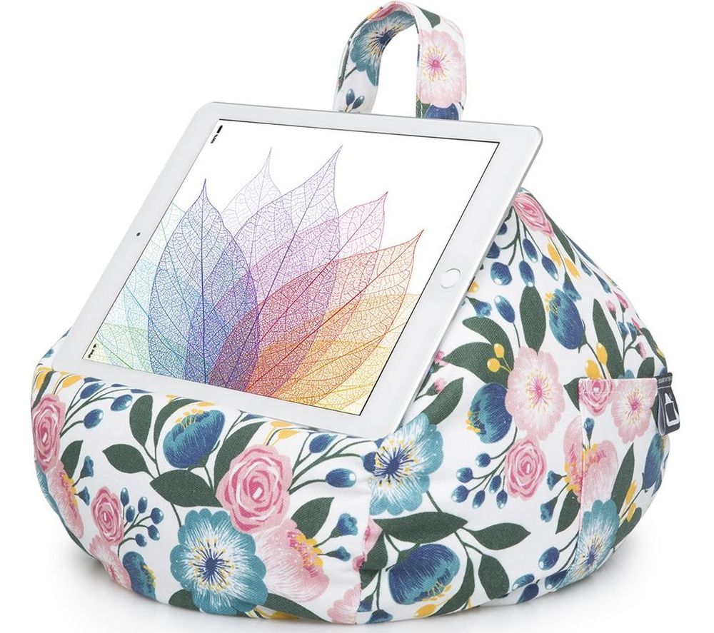 IBEANI Bean Bag Tablet Stand - Floral, White,Green,Blue,Pink