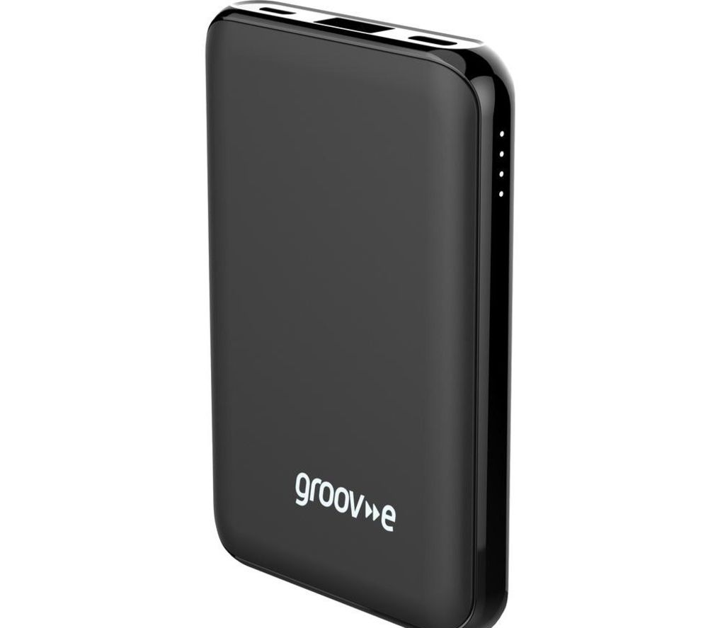 GROOV-E Power Stick Portable Power Bank - Black, Black