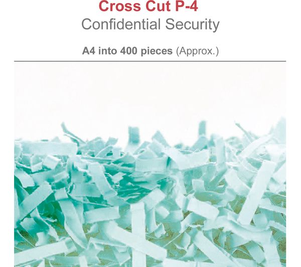 REXEL Style Plus Cross Cut Paper Shredder