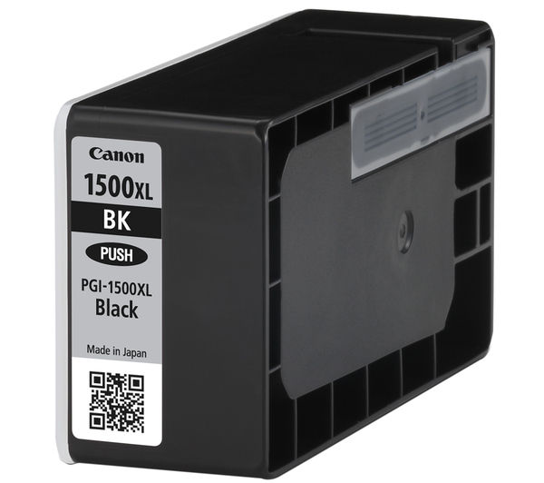 CANON 1500XL Black Ink Cartridge, Black