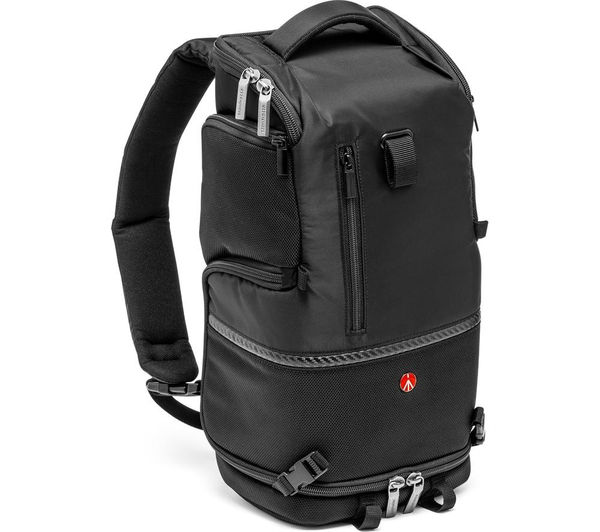 MANFROTTO MB MA-BP-TS Tri S DSLR Camera Backpack - Black, Black