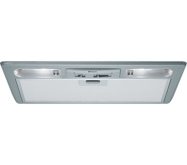 HOTPOINT HTU32X Canopy Cooker Hood - Stainless Steel, Stainless Steel