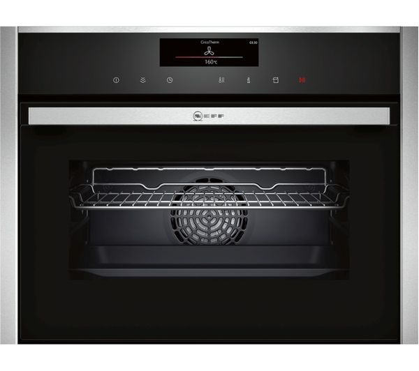 NEFF C18FT56N1B Compact Electric Steam Oven - Stainless Steel, Stainless Steel