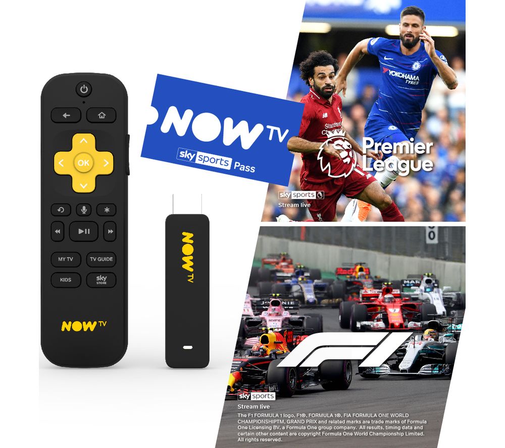 NOW TVSmart Stick with 1 Month Sky Sports Pass