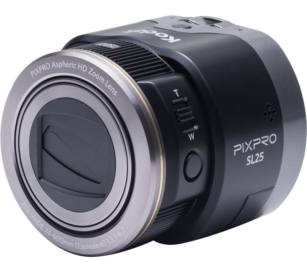 KODAK PIXPRO SL25 Smart Lens Camera - Black, Black